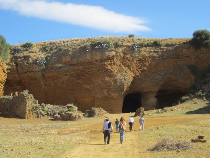 Cueva de la Batida, en Carmona.