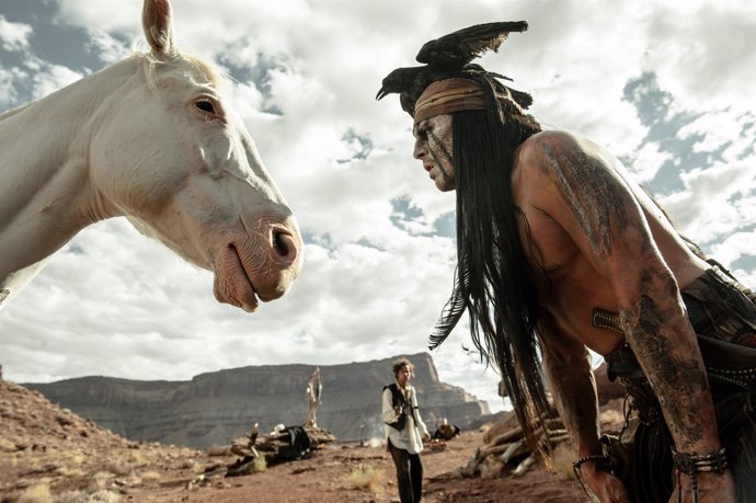 Johnny Depp en El llanero solitario