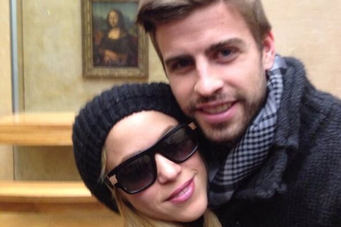 Shakira y Pique la feliz pareja 