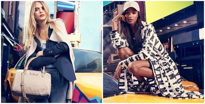 Cara Delevigne y Jourdan Dunn ponen color a la primavera neoyorkina