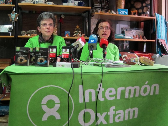 Rueda de prensa de Intermón Oxfam en Salamanca