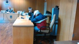 Acusado en el banquillo de la Audiencia de Madrid