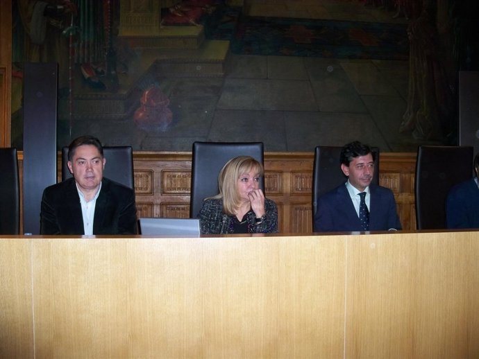 Pleno extraordinario de la Diputación de León