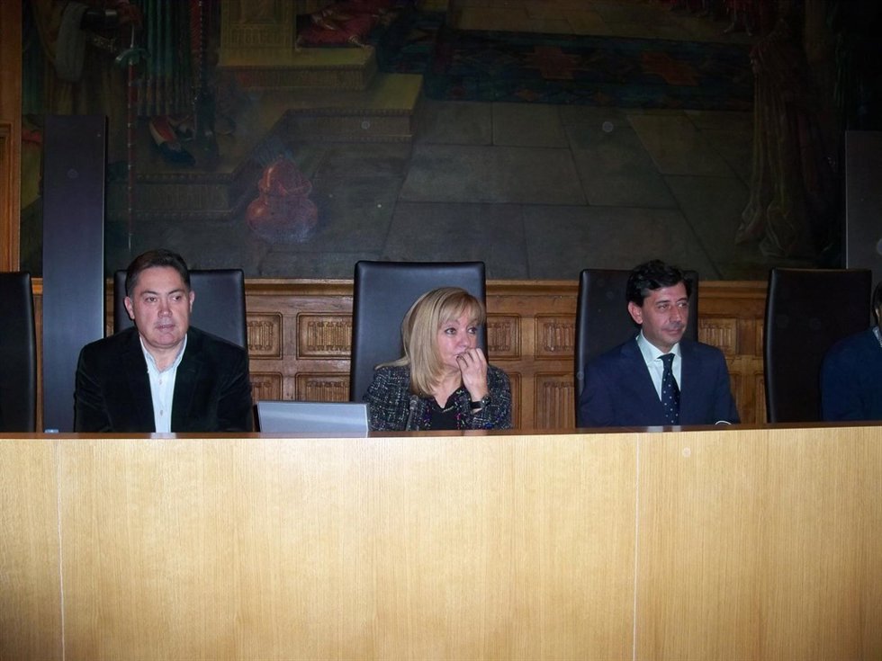 Pleno extraordinario de la Diputación de León