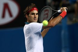 Roger Federer en el Abierto de Australia