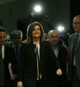 Ministra de Empleo, Fátima Báñez