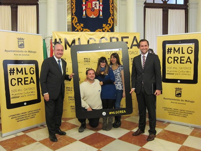 De la Torre y Verde presentan el Málaga Crea 2014
