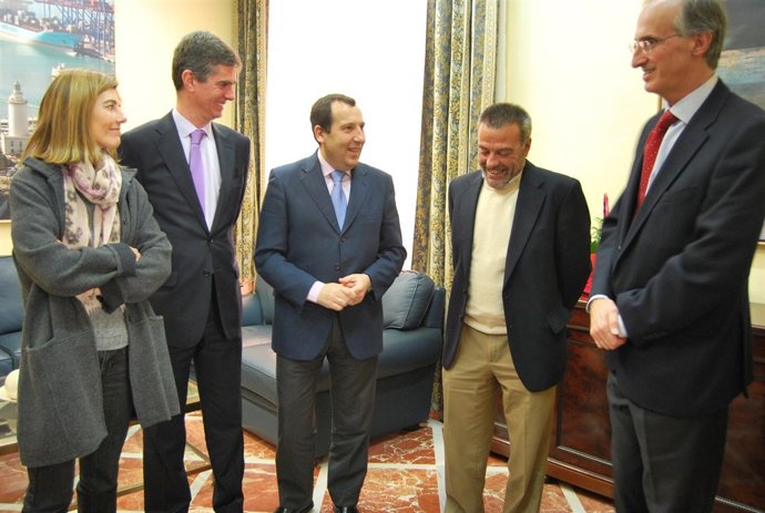 Ruiz Espejo, en la reunión con los miembros del CIT Marbella.