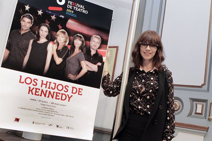 Maribel Verdú, en la presentación de 'Los hijos de Kennedy'.