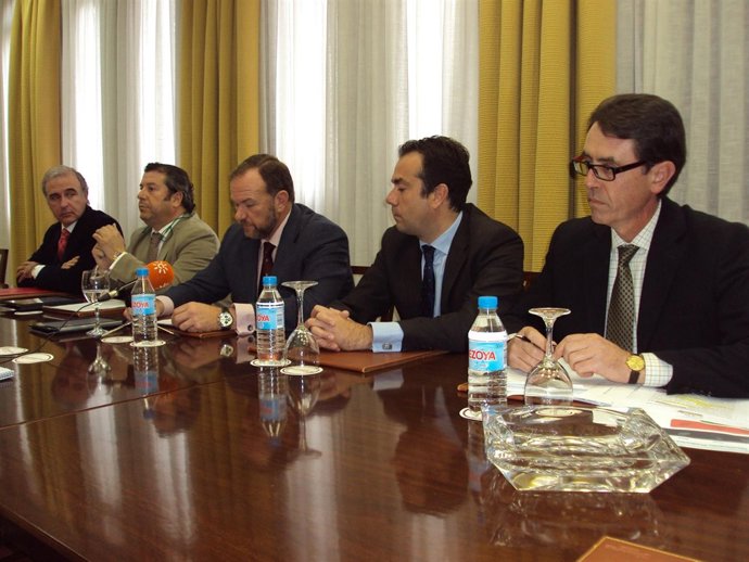 Representantes del 'Manifiesto de la Raza Porcina Ibérica'. 