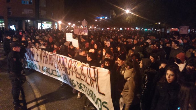 Cabecera de la manifestación
