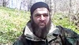 El líder rebelde checheno Doku Umarov 