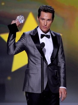 Matthew McConaughe en los Critics' Choice  Awards 