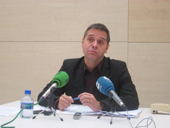 Amadeu Sanchis en una rueda de prensa 
