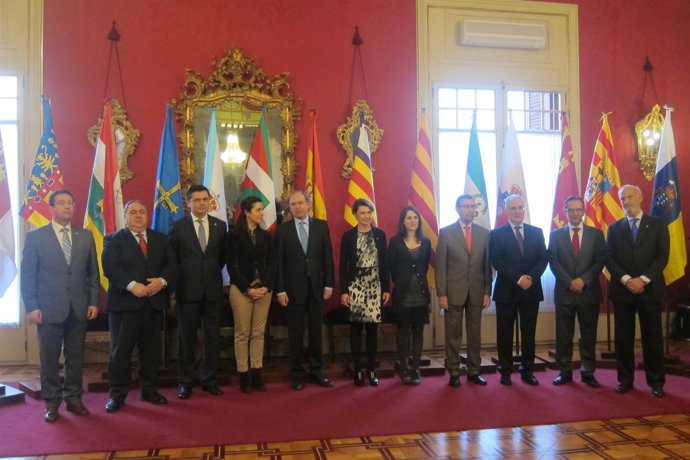 Foto de grupo de la Coprepa en Palma 