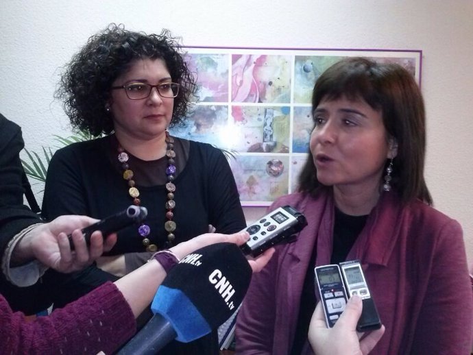 La directora del IAM, Silvia Oñate, en Huelva.