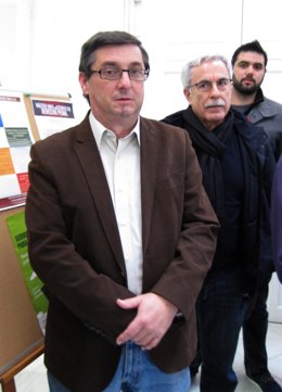 José Luis Centella, hoy ante los medios