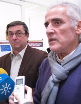 José Luis Centella, hoy junto a Manuel Gutiérrez Arregui