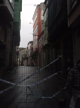 Edificios desalojados en Ferrol