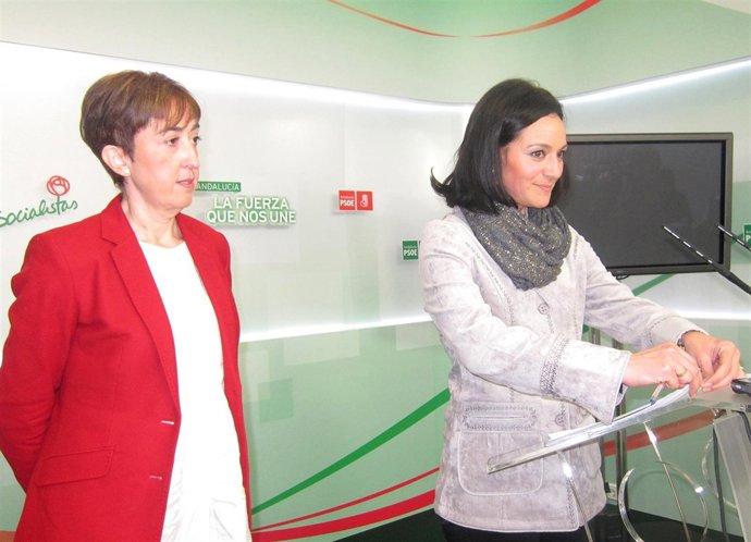 Francisca Carmona y Rafaela Crespín, este viernes