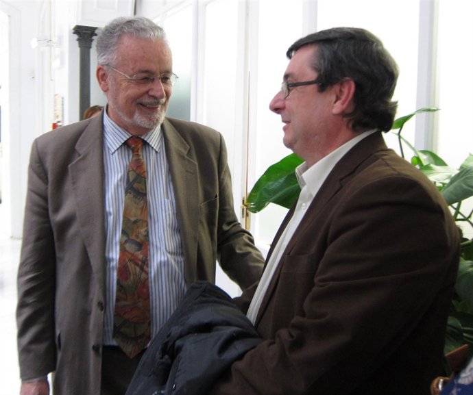 Jesús Maeztu, hoy junto a José Luis Centella