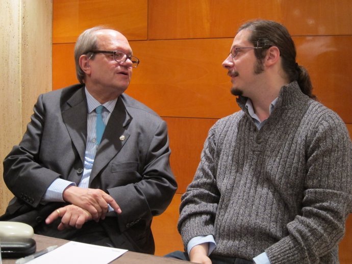 Pere Gimferrer y Josep Pedrals 