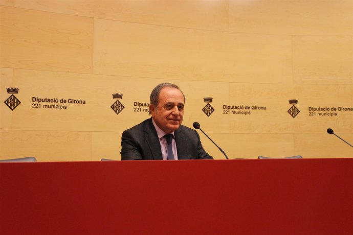 Joan Giraut, presidente de la Diputación de Girona