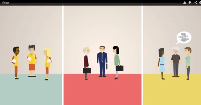 Imagen de la red social creada por Reput