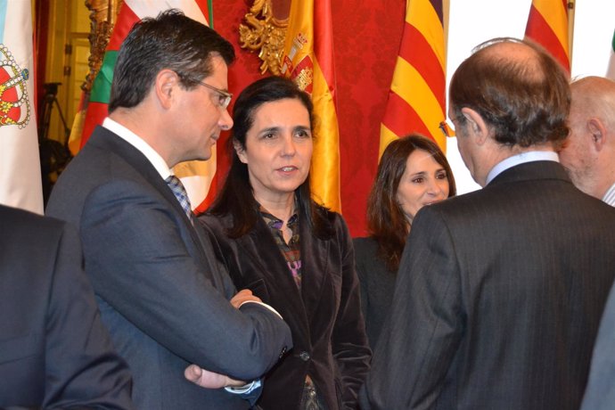 Pilar Rojo asiste a la reunión de la Coprepa en Mallorca