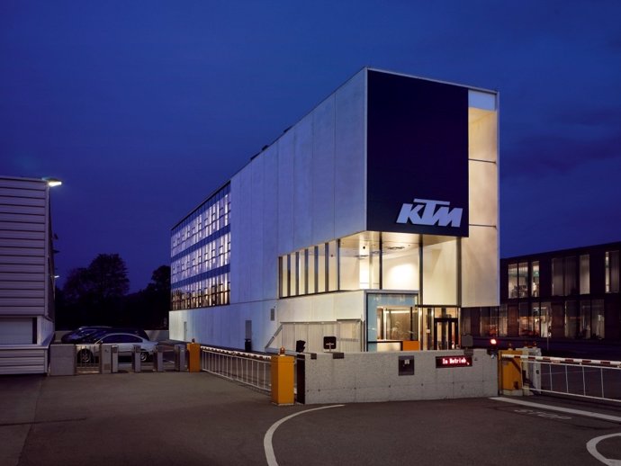 Sede de KTM en Austria