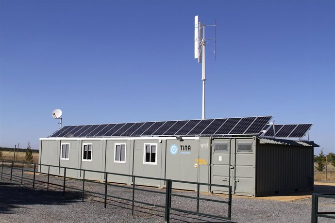 Planta piloto de producción de energía a base de hidrógeno de Tina