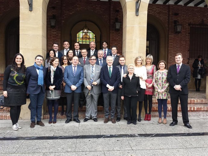 Toma de posesión de Luis Martínez-Portillo como alcalde de Calahorra