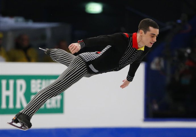 El patinador español Javier Fernández