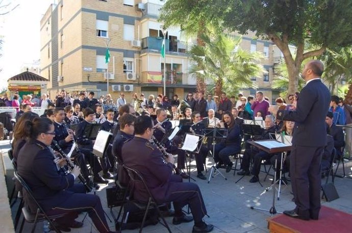 Banda de música en Alcalá