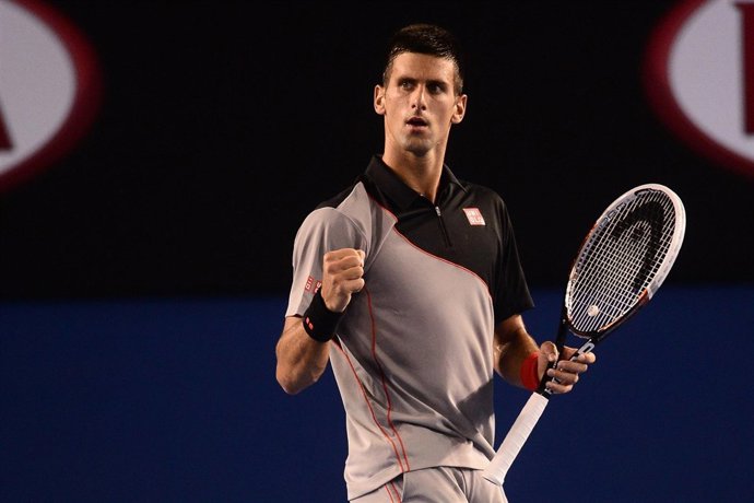 Novak Djokovic en el Abierto de Australia