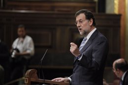 Mariano Rajoy (PP) en el Congreso