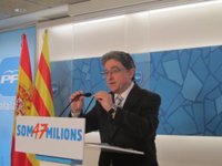 Consulta.- Millo (PP) insta a Mas a dialogar sobre aspectos "posibles" como la financiación