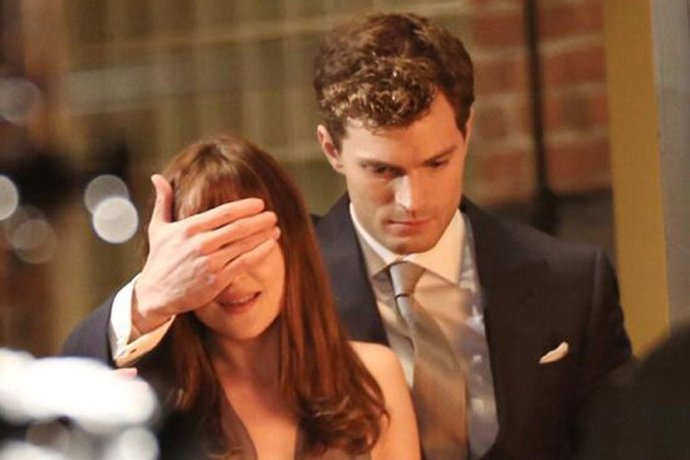 Nuevas escenas del rodaje de 50 sombras de Grey