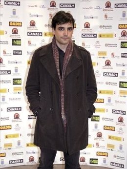 El realizador Jorge Dorado en una entrega de premios