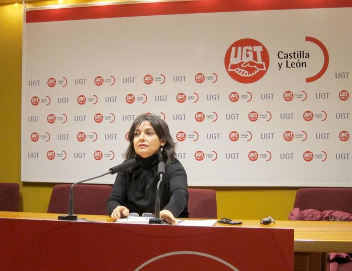 La secretaria de Sanidad de FSP-UGT CyL, Nieves Martínez de la Torre