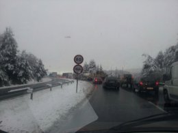 Nieve en Vitoria