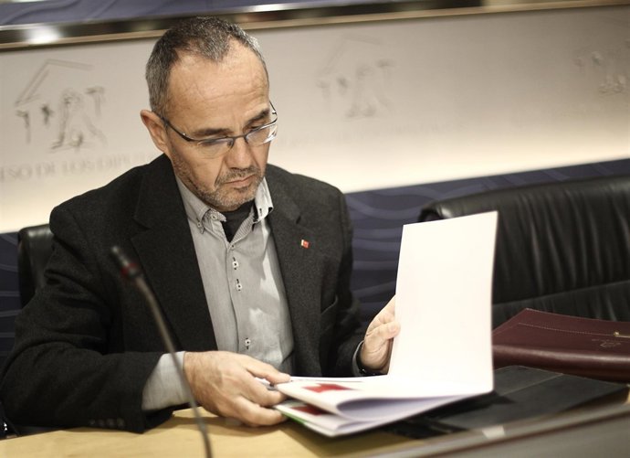 Joan Coscubiela, diputado de Iniciativa per Catalunya (ICV) 