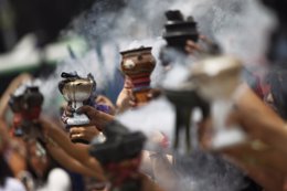 Celebración religiosa prehispánica de los habitantes de Tenochtitlán