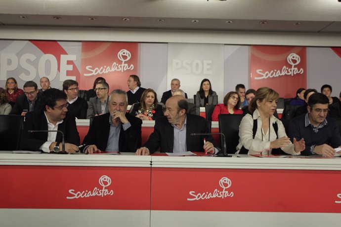 Comité Federal del PSOE // Líderes del partido