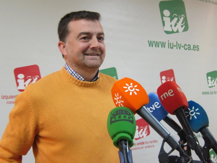 El coordinador general de IULV-CA, Antonio Maíllo