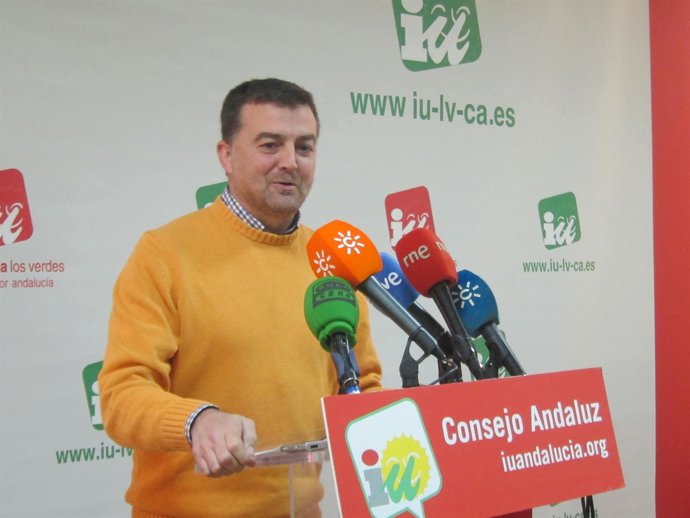 El coordinador general de IULV-CA, Antonio Maíllo