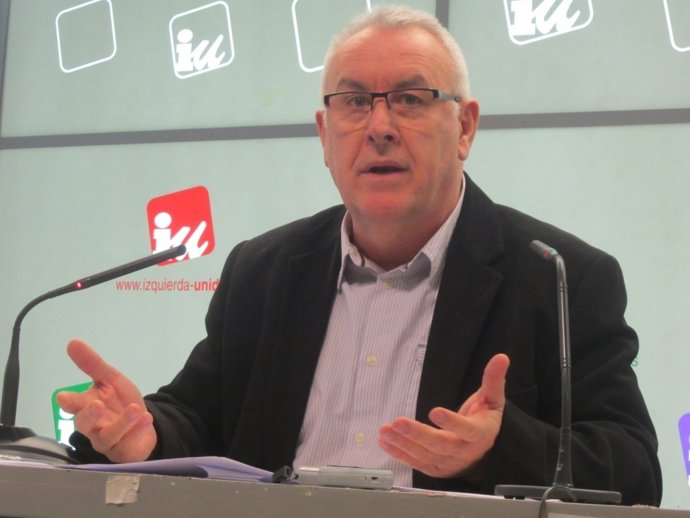 El coordinador federal de Iu, Cayo Lara