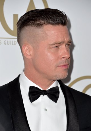 Brad Pitt cambia look rapado corto “¡No ha sido una opción! película belicaFury