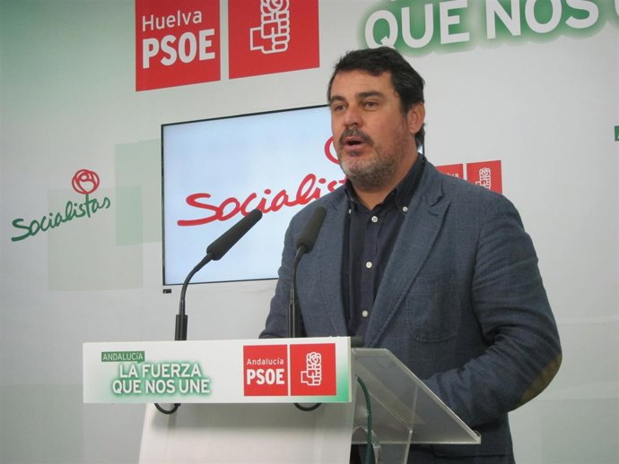 Jesús Ferrera, secretario de Organización del PSOE de Huelva. 