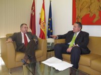 Campos confirma al alcalde de La Unión que la regeneración de Portmán cumplirá con todas las exigencias medioambientales